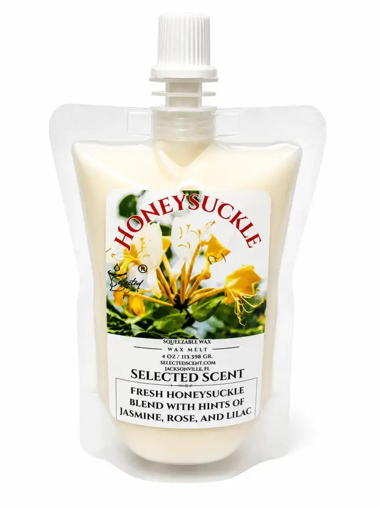 Squeezable all-natural long-lasting wax melts for home fragrance warmers