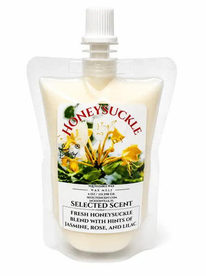 Squeezable all-natural long-lasting wax melts for home fragrance warmers