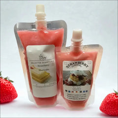 Strawberry shortcake squeezable wax melt dessert scented for home