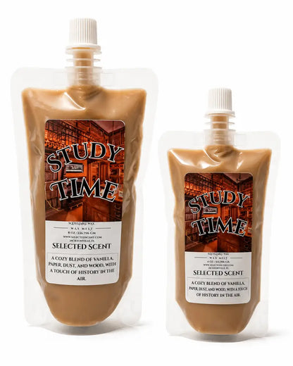 Study time squeezable wax melt all natural melts
