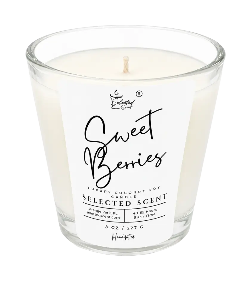 Sweet berries 8 oz candle