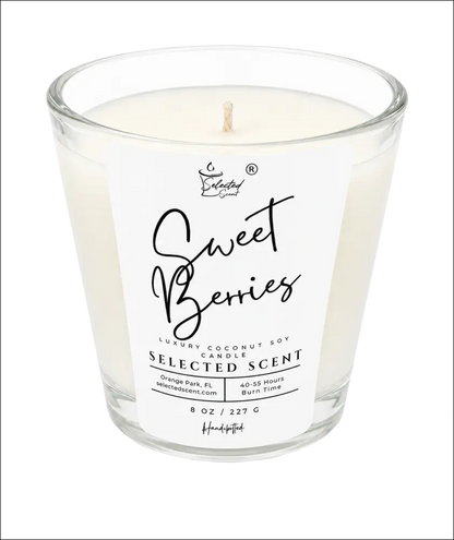 Sweet berries 8 oz candle