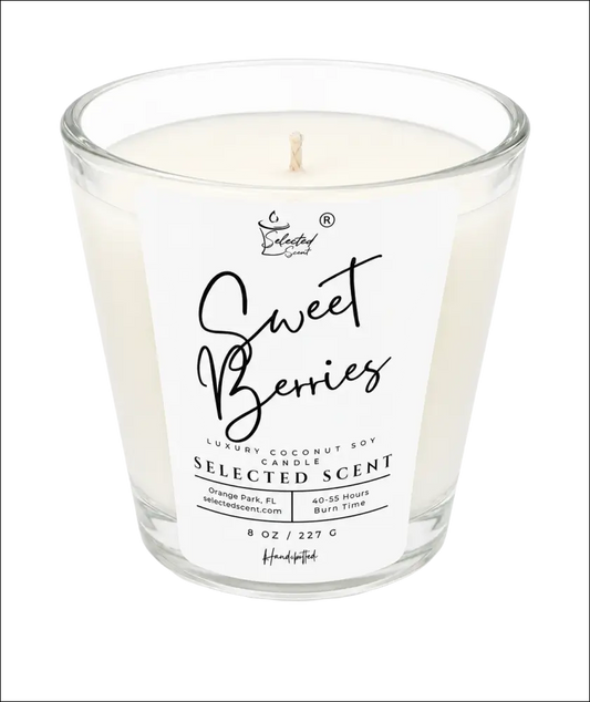 Sweet berries 8 oz candle