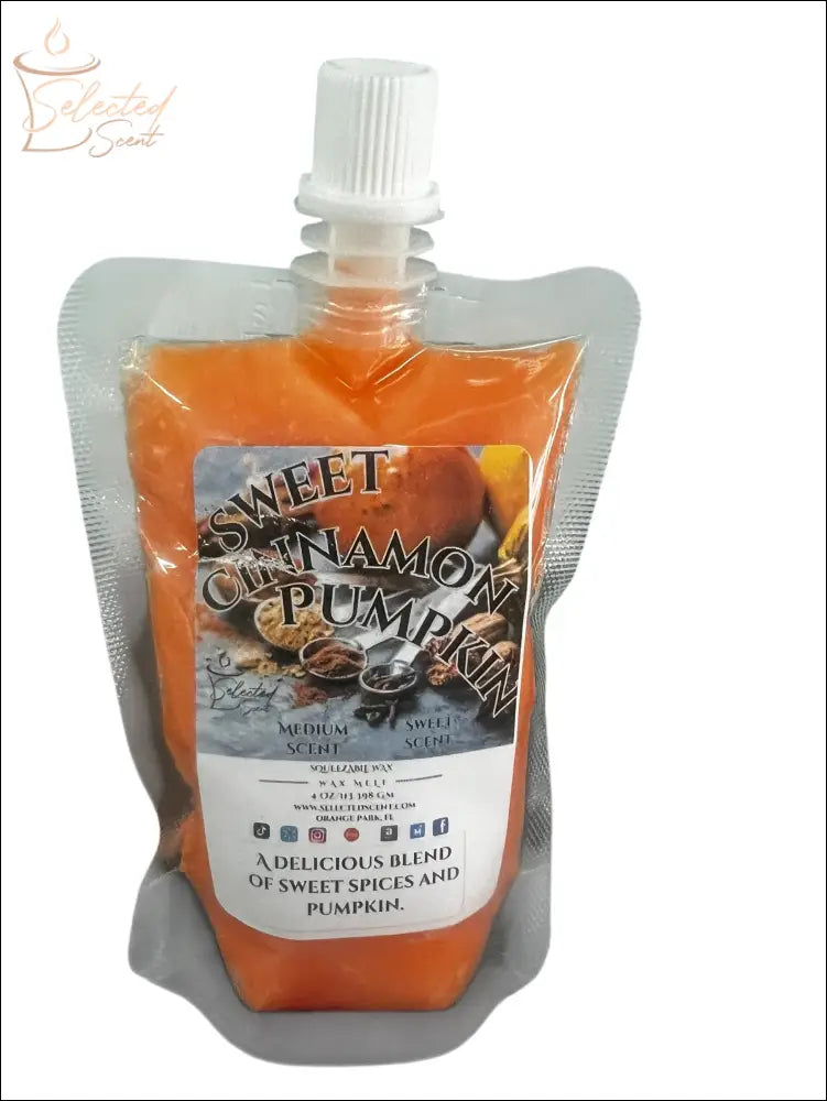 Selected Scent Sweet Cinnamon Pumpkin fragrance pouch from Fall Seasonal Favorites collection