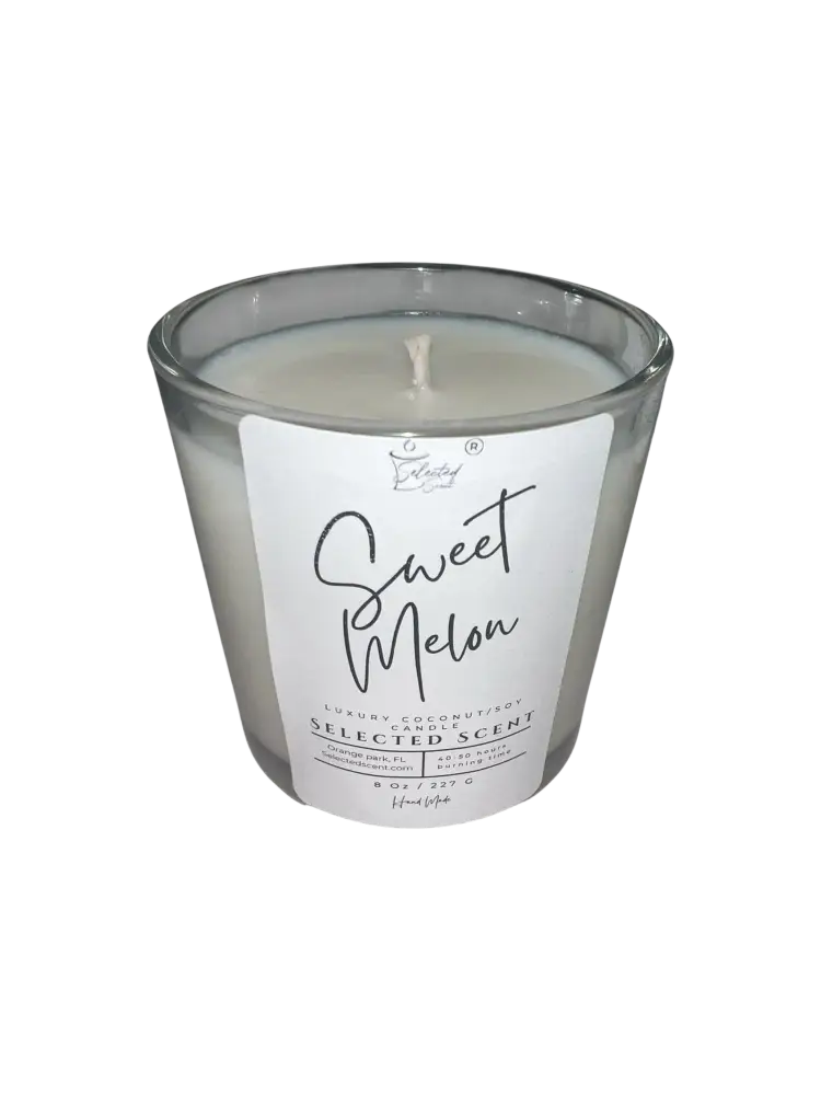 Sweet melon 8 oz candle