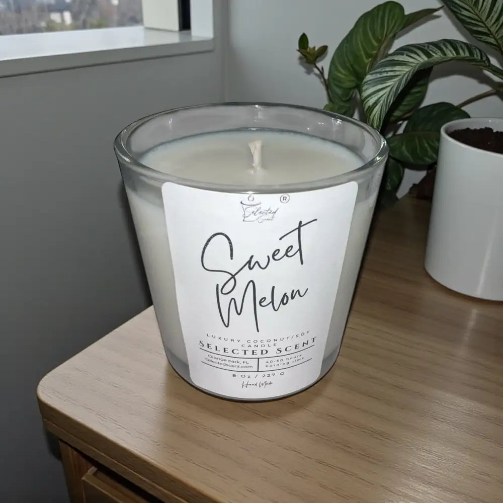 Sweet melon 8 oz candle