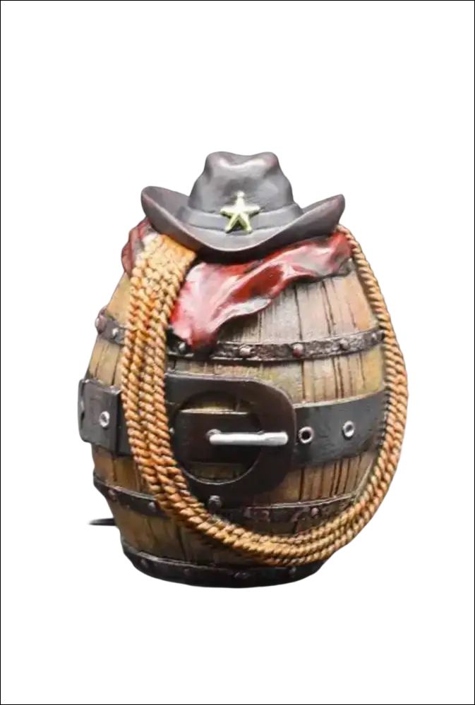Texas barrel wax and oil warmer electric with dimmer wheel