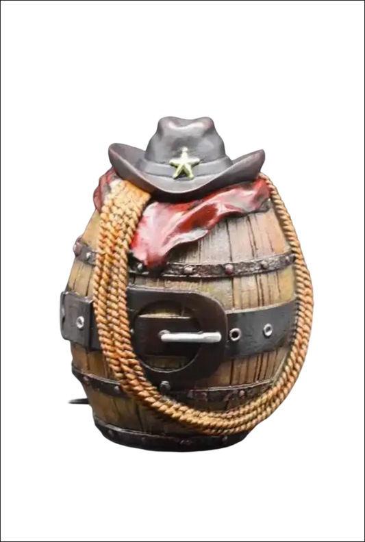Texas barrel wax and oil warmer electric with dimmer wheel