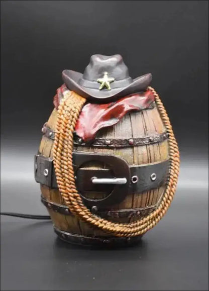 Texas barrel wax and oil warmer electric with dimmer wheel