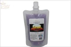 Selected Scent A Thousand Wishes wax melt refill pouch with purple wax and resealable cap