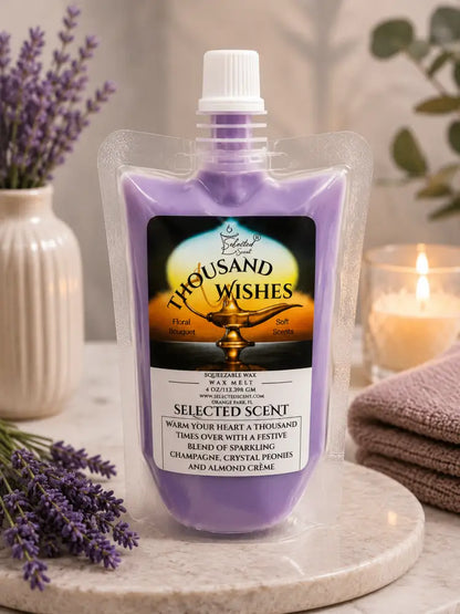 A thousand wishes squeezable wax melt
