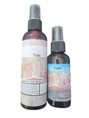 Selected Scent Tide natural fresh room spray for home in two spray bottles with beach wave design