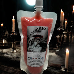 Selected Scent Vampire Blood candle wax pouch with fruity strawberry and jasmine notes Fall Seasonal Favorites