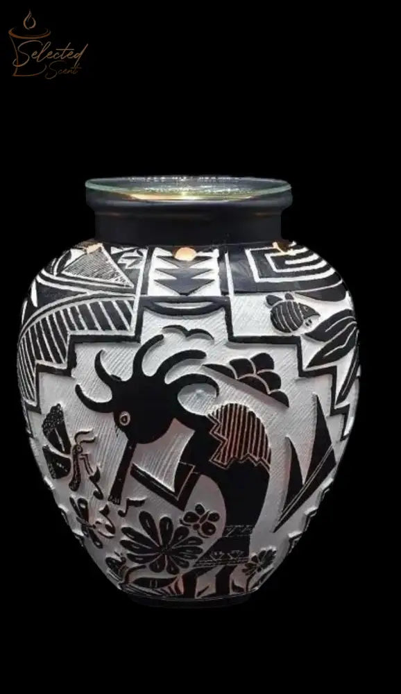 Vase Egyptian Wax And Oil Warmer Electric Decorative Warmer