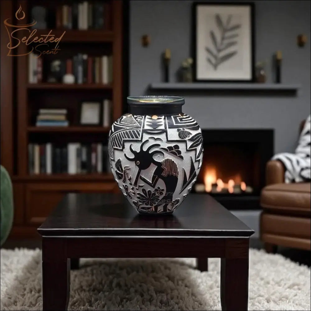 Vase Egyptian Wax And Oil Warmer Electric Decorative Warmer