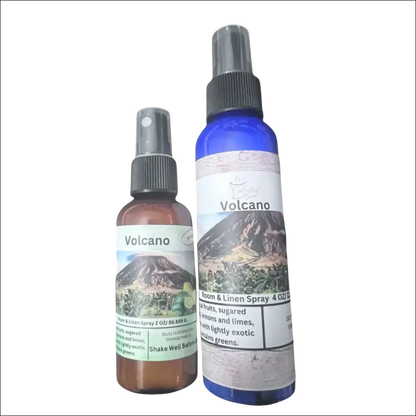 Volcano room and linen spray an eruption of scent