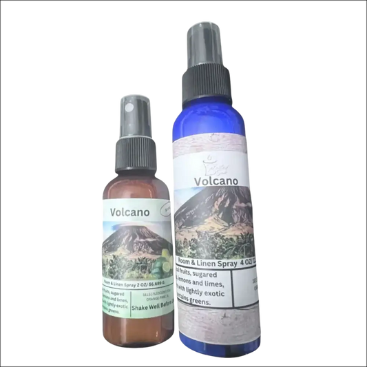 Volcano room and linen spray an eruption of scent
