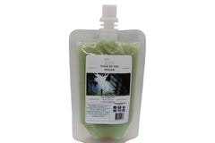 Selected Scent squeezable wax melt in a green refill pouch with Walk in the Woods fragrance