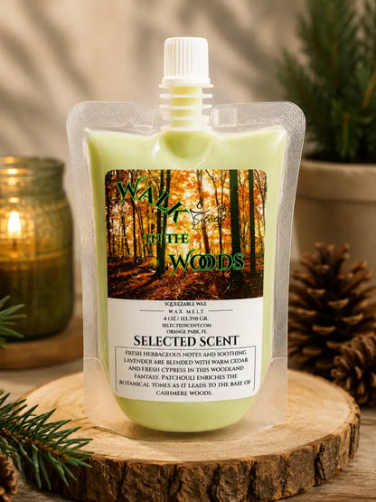 Walk in the woods squeezable wax melt