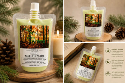 Walk in the woods squeezable wax melt