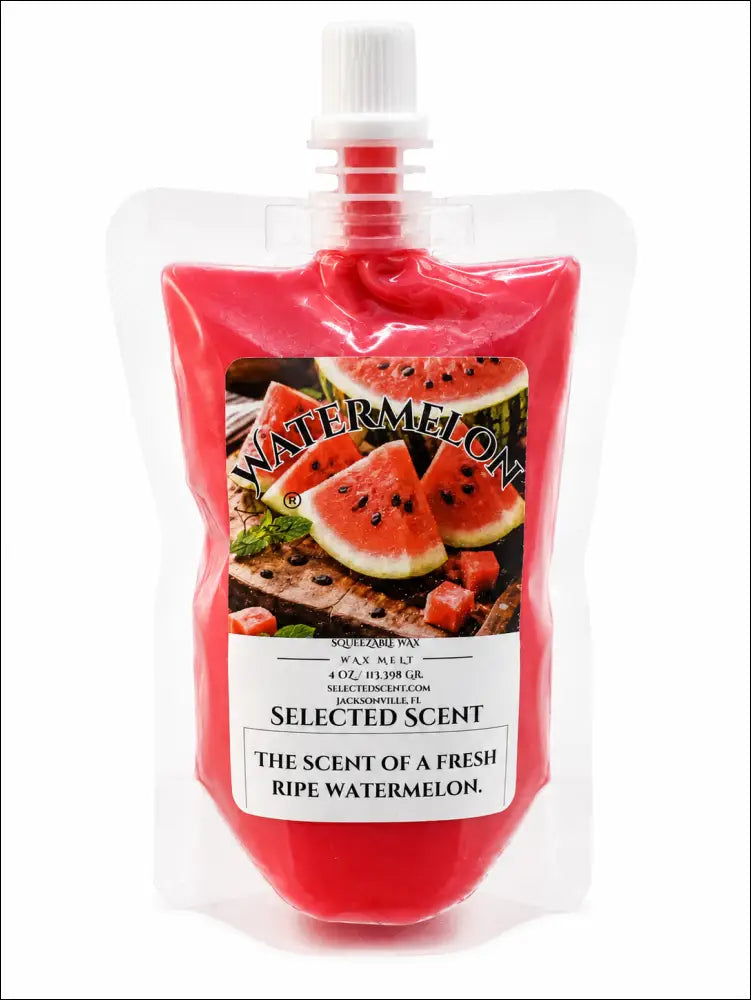 Watermelon squeezable wax melt - 4 ounces