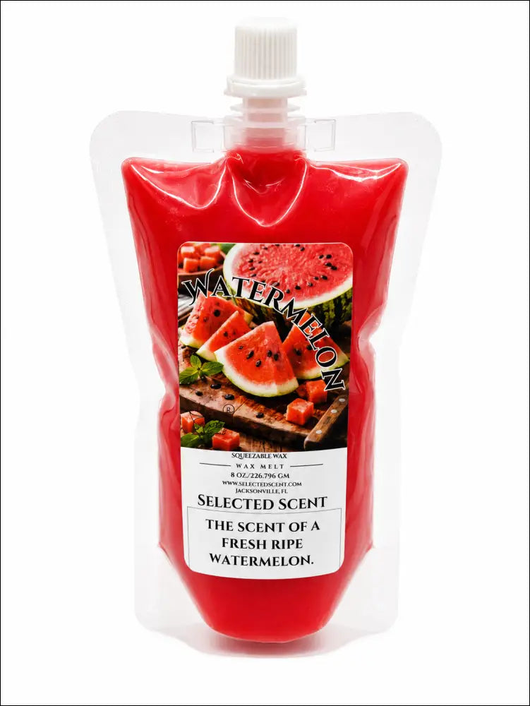Watermelon squeezable wax melt - 8 ounces