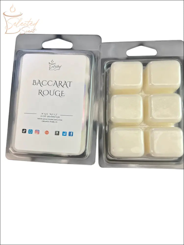 Wax Melts Stronger Fragrance Utilizing Coconut Wax Blend Baccarat Rouge