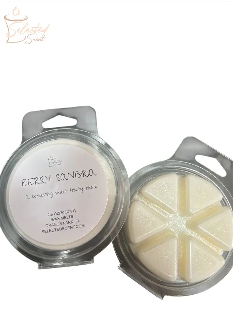 Wax Melts Stronger Fragrance Utilizing Coconut Wax Blend Berry Sangria