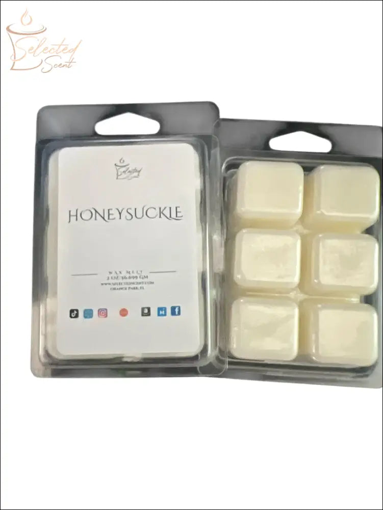 Wax Melts Stronger Fragrance Utilizing Coconut Wax Blend Honeysuckle
