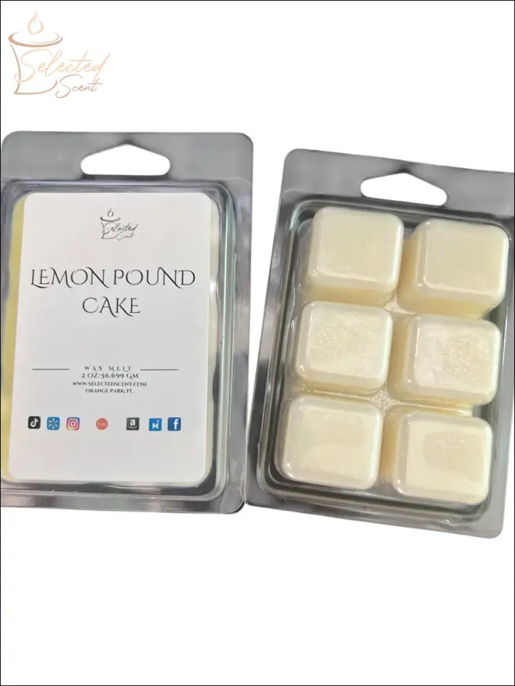 Wax Melts Stronger Fragrance Utilizing Coconut Wax Blend Lemon Pound Cake