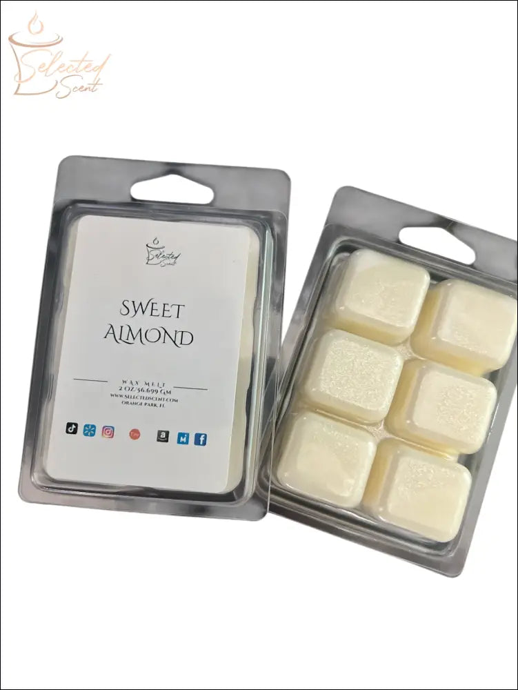 Wax Melts Stronger Fragrance Utilizing Coconut Wax Blend Sweet Almond