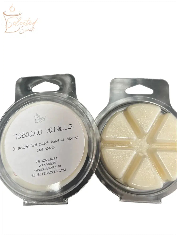 Wax Melts Stronger Fragrance Utilizing Coconut Wax Blend Tobacco Vanilla