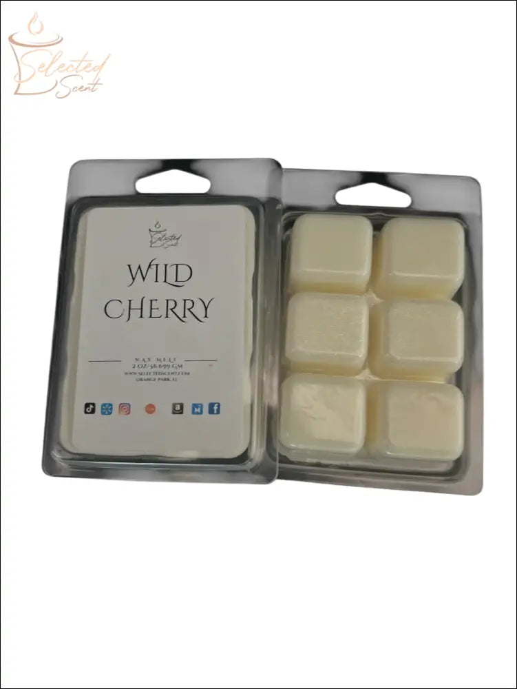 Wax Melts Stronger Fragrance Utilizing Coconut Wax Blend Wild Cherry