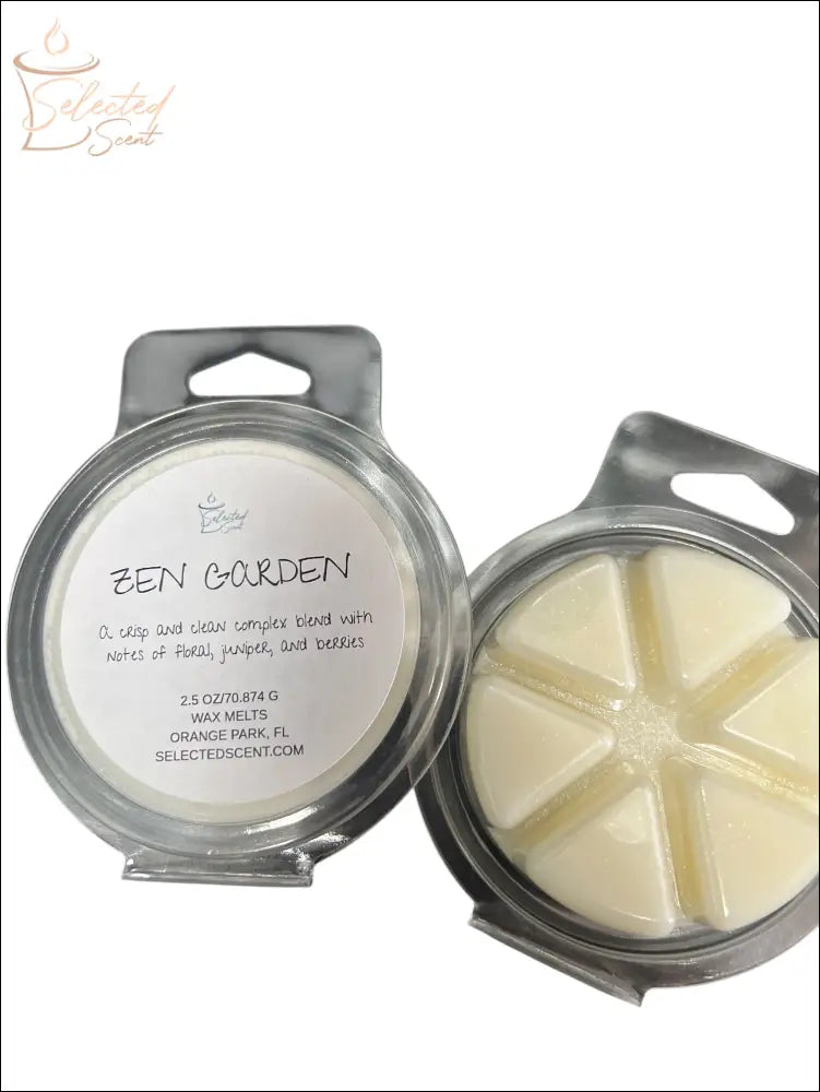 Wax Melts Stronger Fragrance Utilizing Coconut Wax Blend Zen Garden