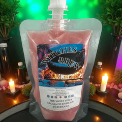 Selected Scent Witches Brew candle wax with sweet spicy patchouli fall seasonal favorites aroma