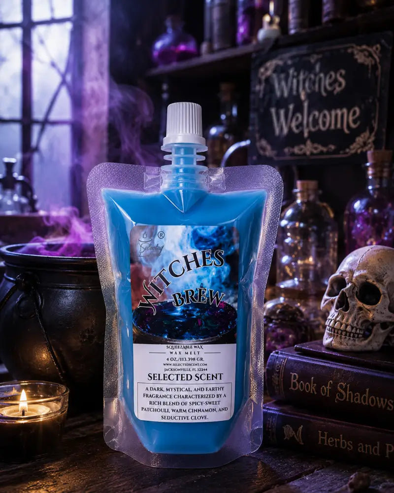 Witches brew squeezable wax melts