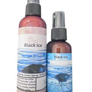 Elevate Your Space with Black Ice Room and Linen Spray