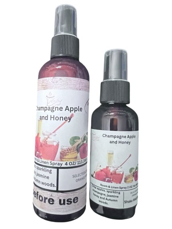 Elevate Your Space with Champagne Apple and Honey Room and Linen Spray