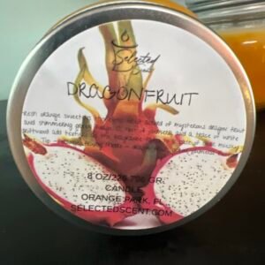 Dragonfruit 8 Oz Candle