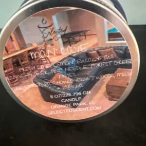 Man Cave 8 Oz Candle