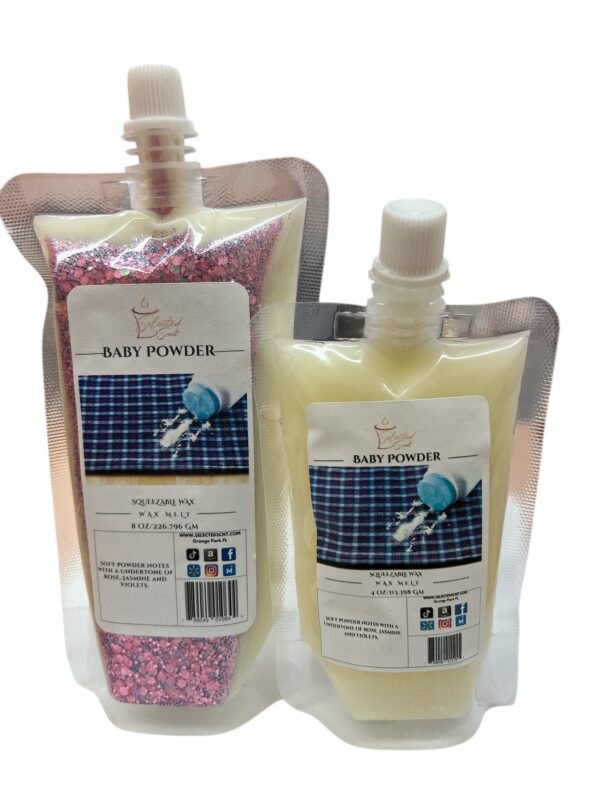 Baby Powder Squeezable Wax Melt