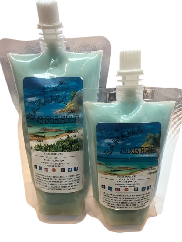 Bahama Breeze Squeezable Wax Melt