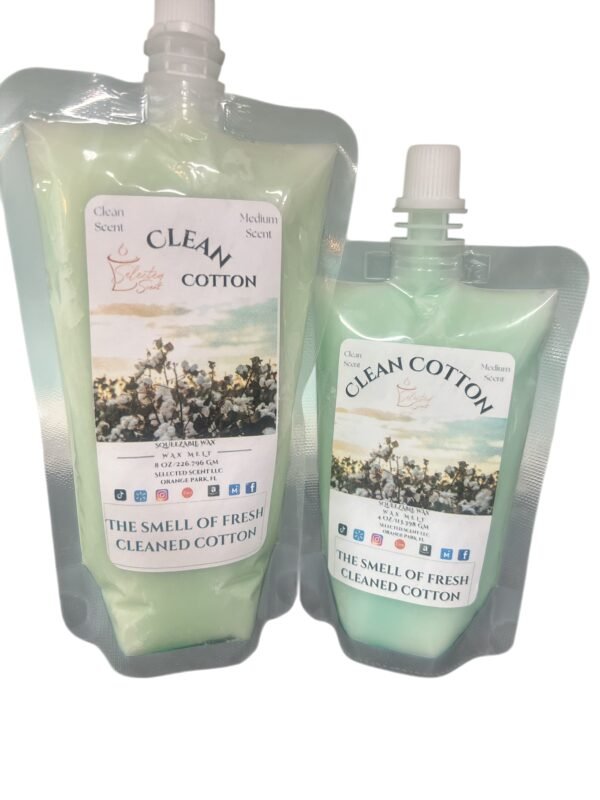 Clean Cotton Squeezable Wax Melt