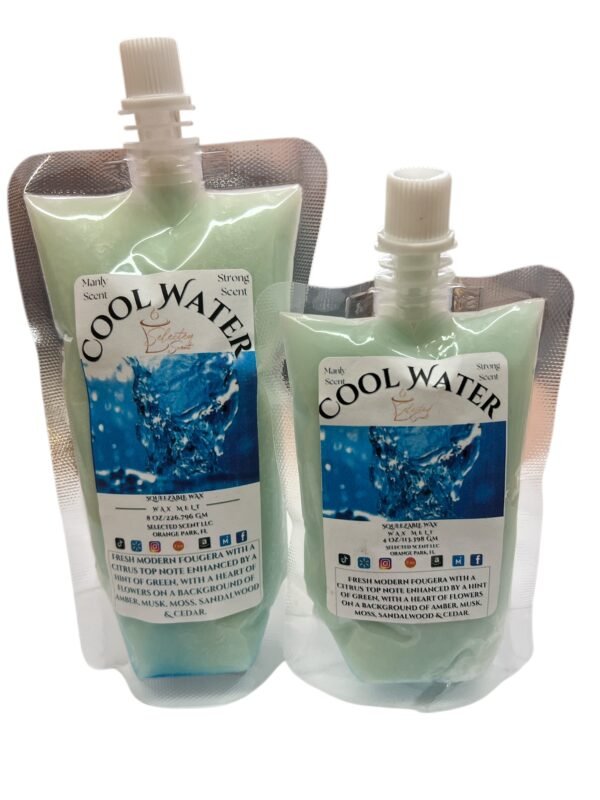 Cool Water Squeezable Wax Melt
