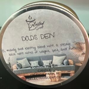 Dad's Den 8 Oz Candle