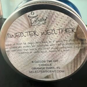 Sweater Weather 8 Oz Candle